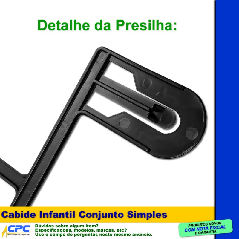 Cabide Juvenil Conjunto Com Extensor Kit 5 Unidades - Image 4